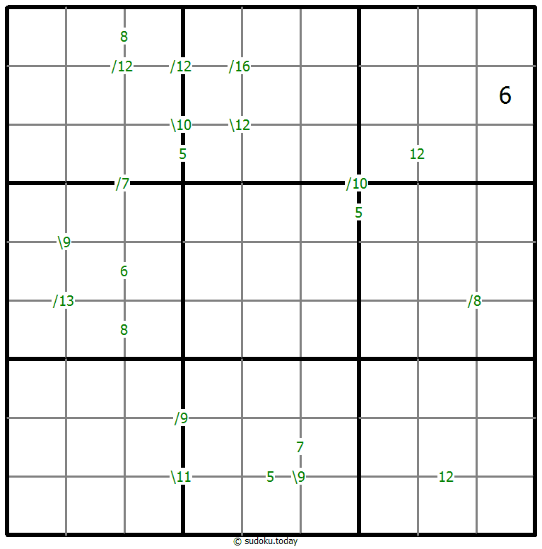 Sudoku de suma #59151