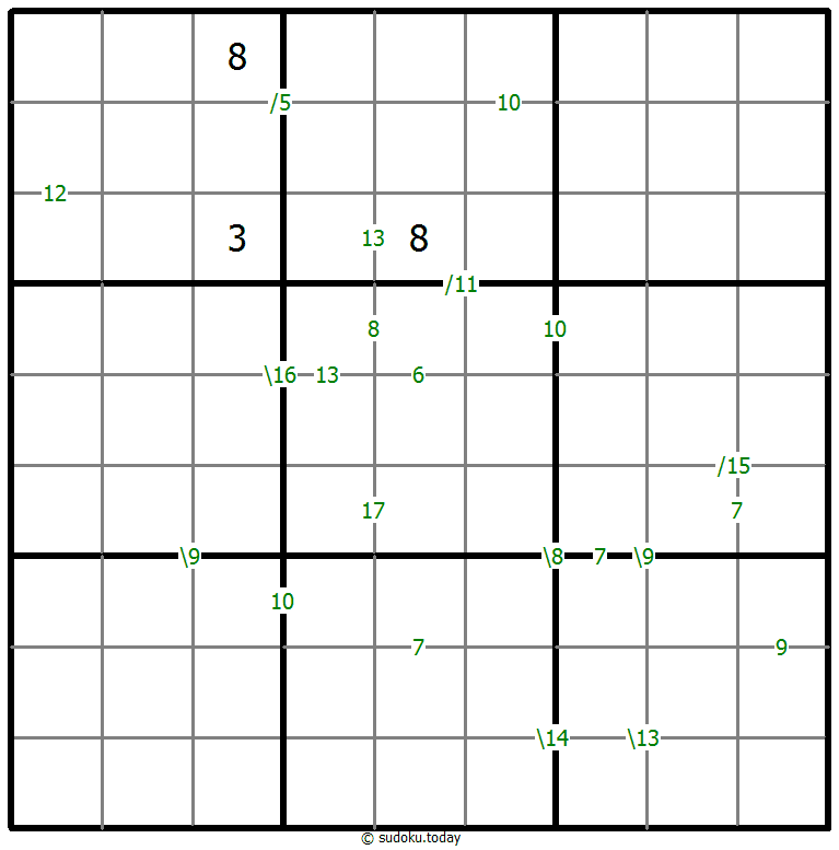 Sudoku de suma #59158