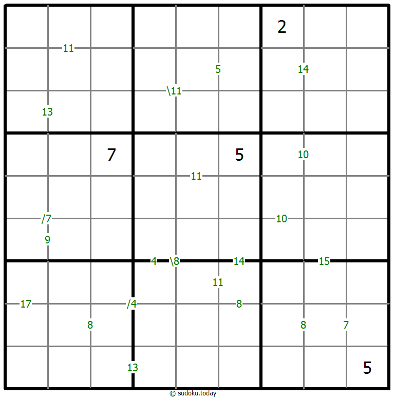 Sudoku de suma #59180