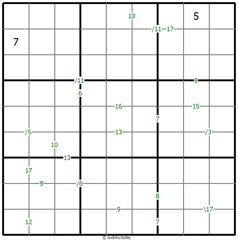 Sudoku de suma #59196