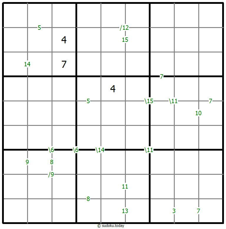 Sudoku de suma #59245