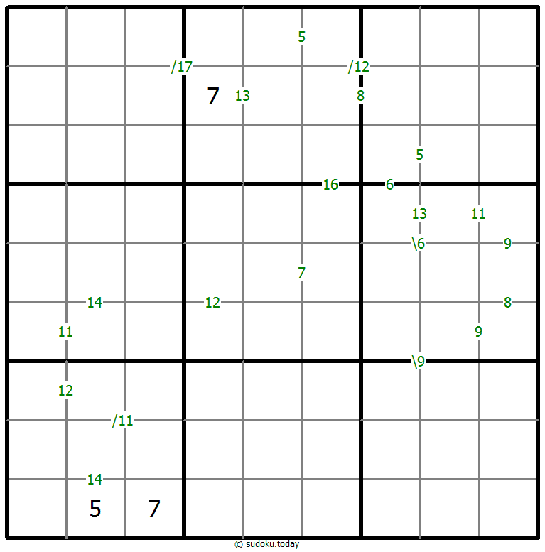 Sudoku de suma #59246