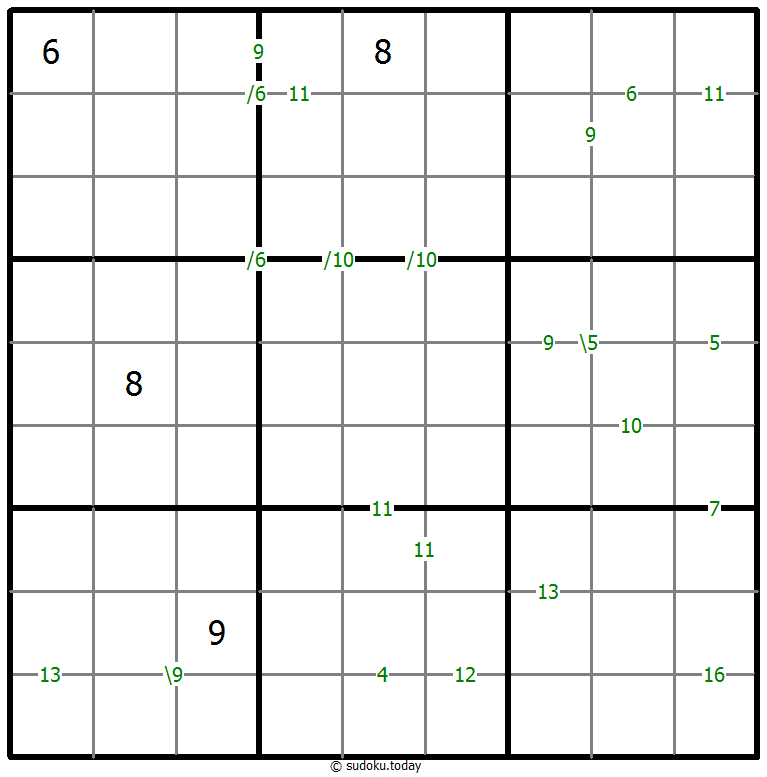 Sudoku de suma #59255