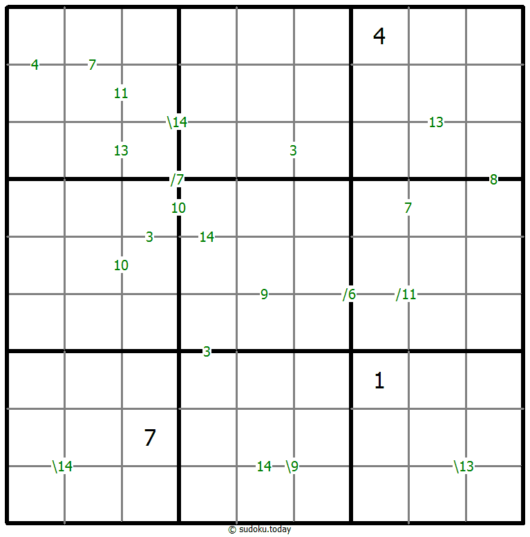 Sudoku de suma #59305