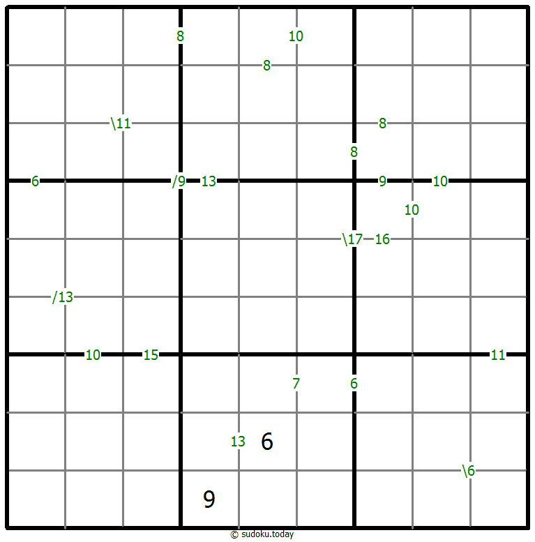 Sudoku de suma #59329