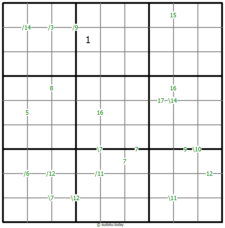 Sudoku de suma #59359