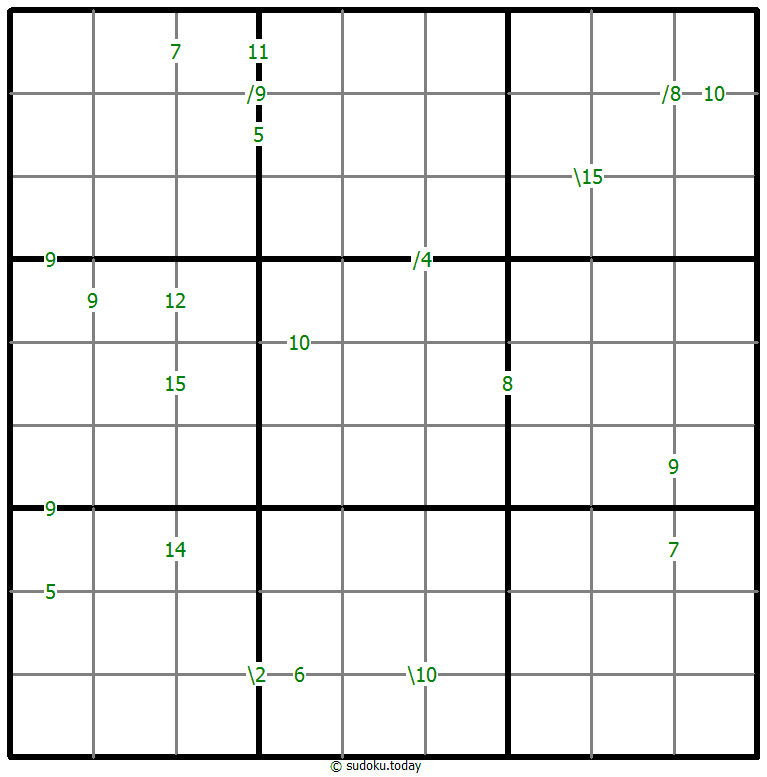 Sudoku de suma #59401