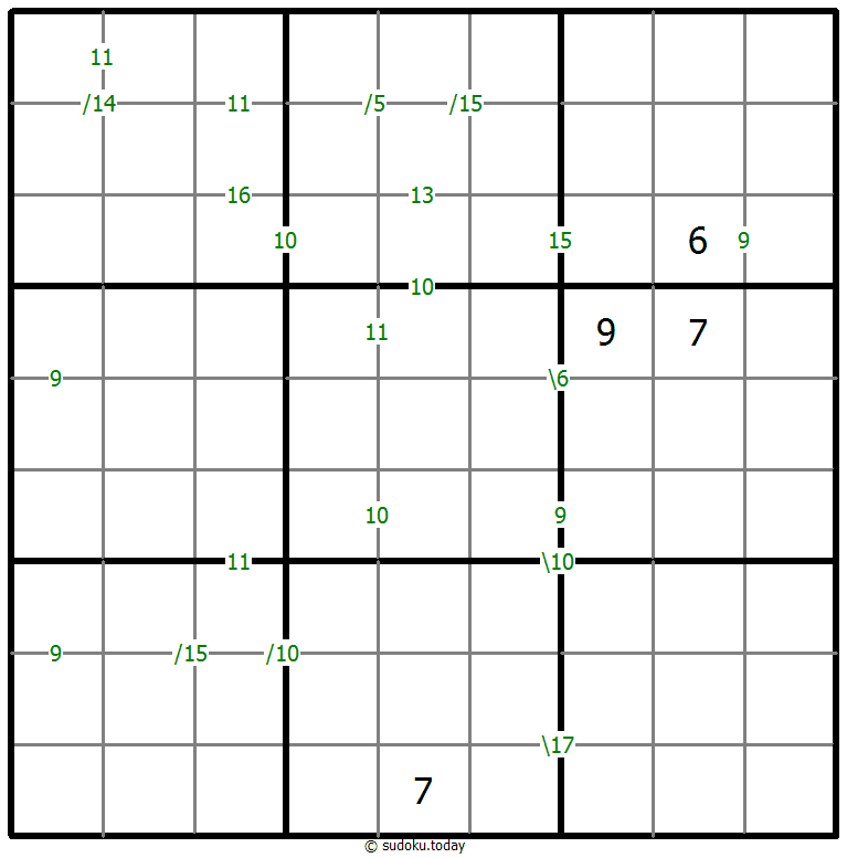 Sudoku de suma #59405
