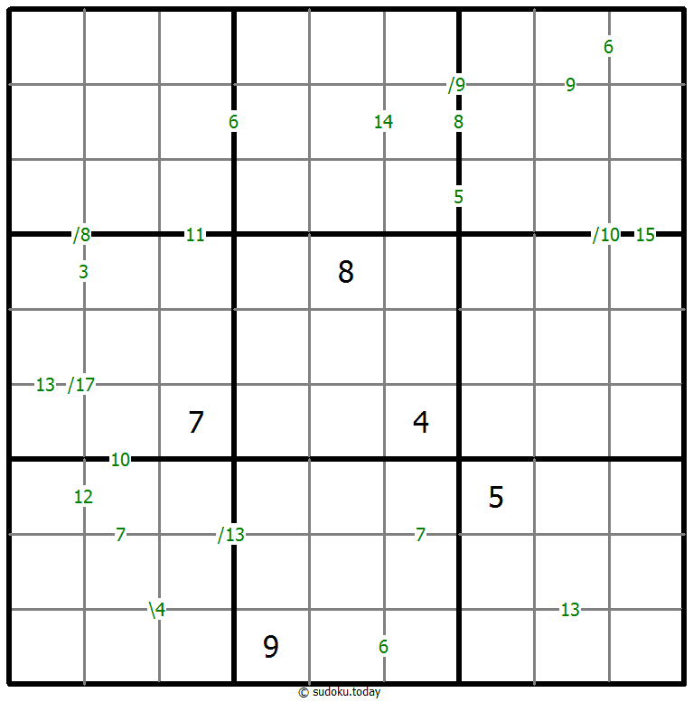Sudoku de suma #59411