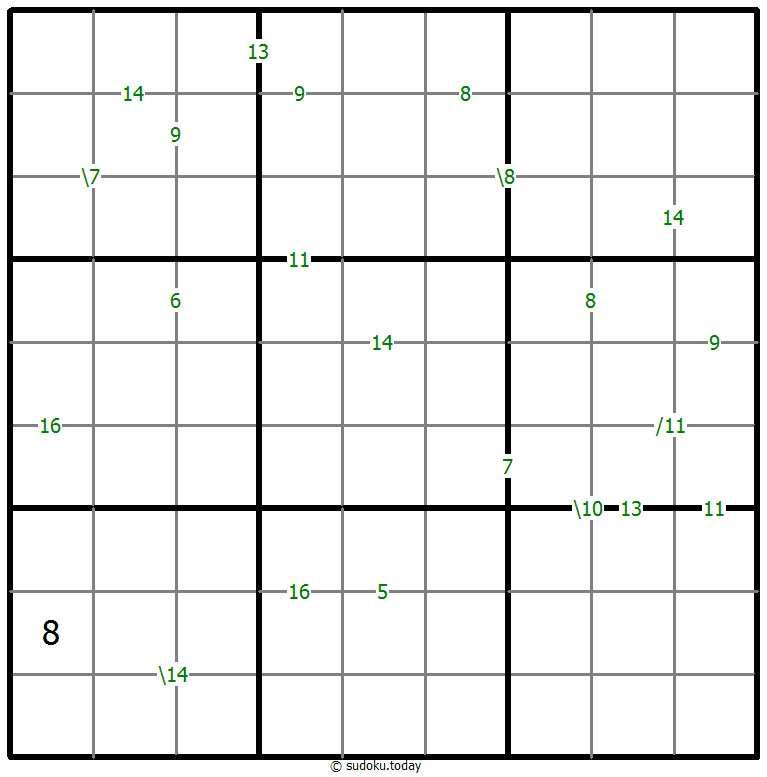 Sudoku de suma #59434