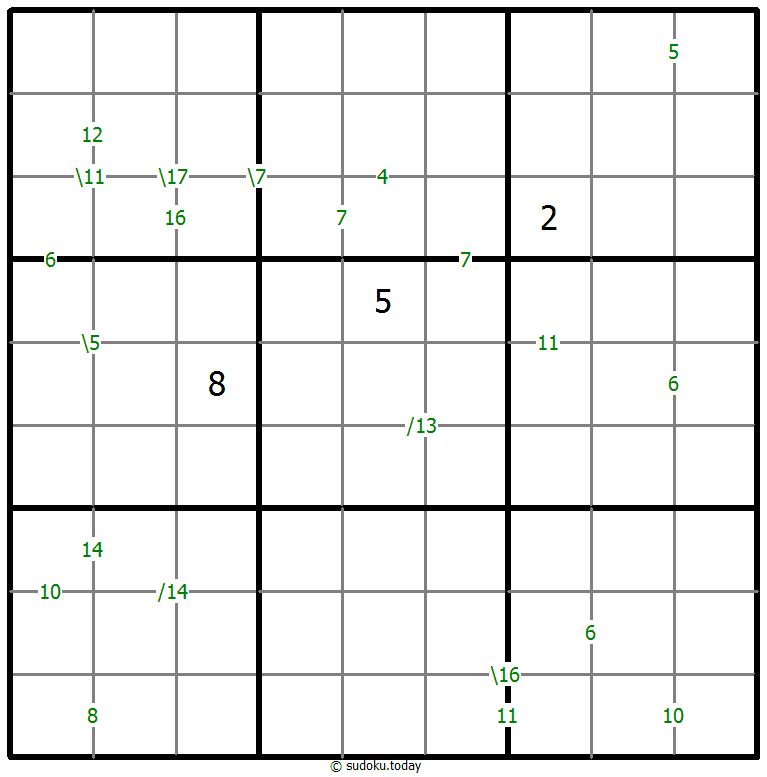 Sudoku de suma #59453