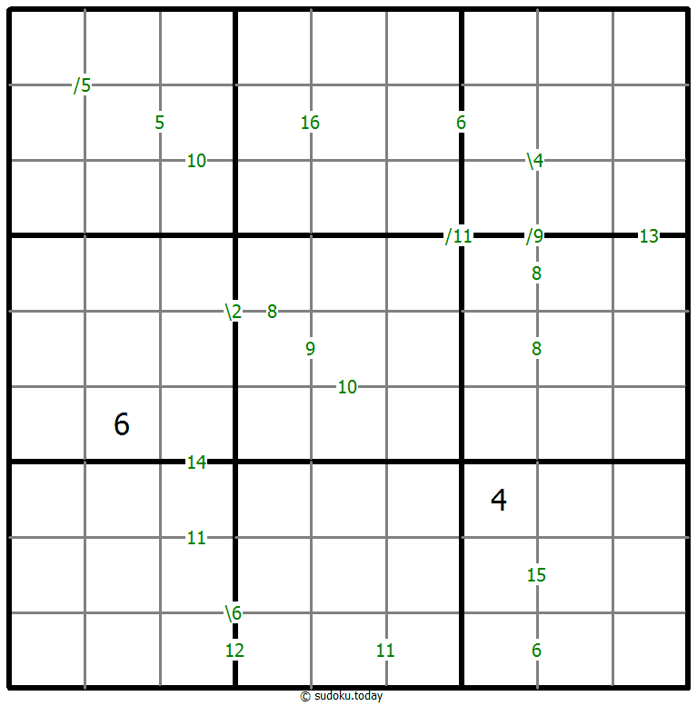 Sudoku de suma #59457