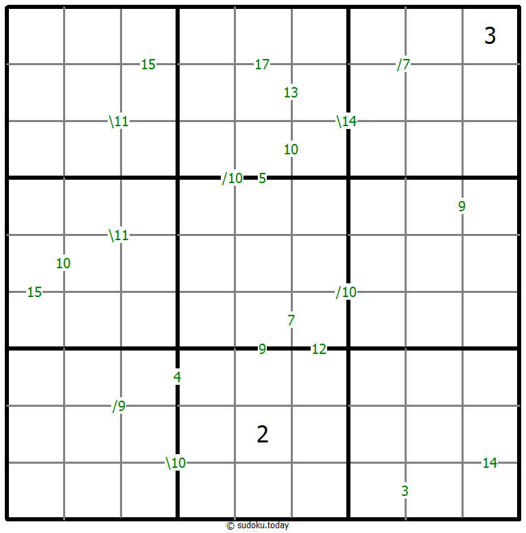 Sudoku de suma #59462