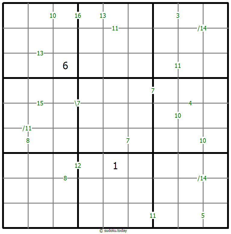 Sudoku de suma #59464
