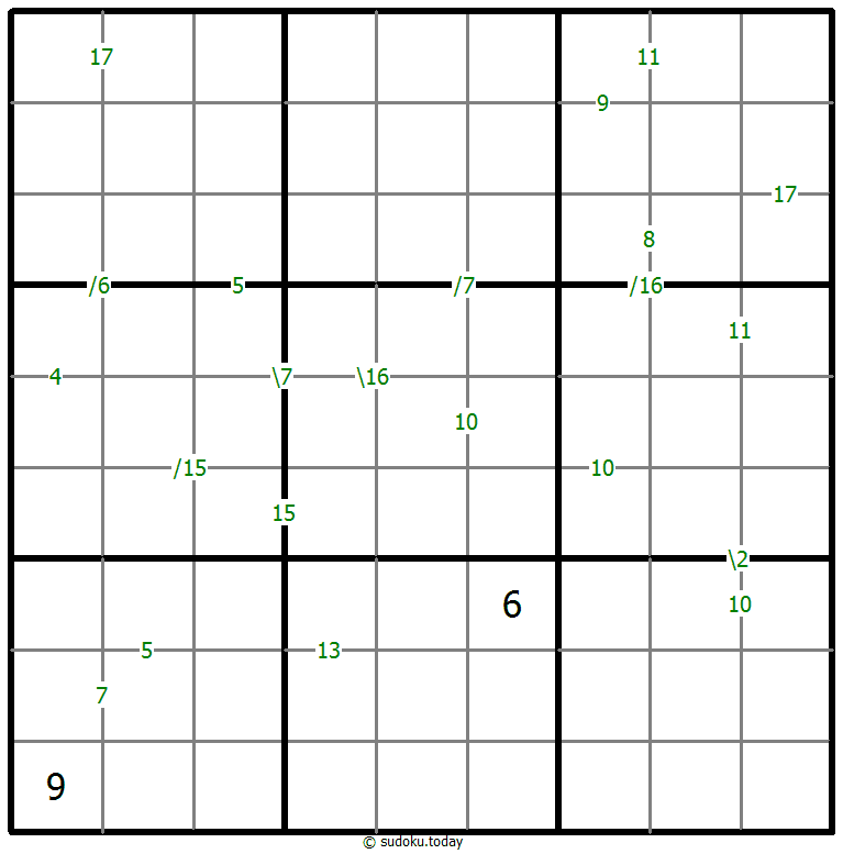 Sudoku de suma #59468