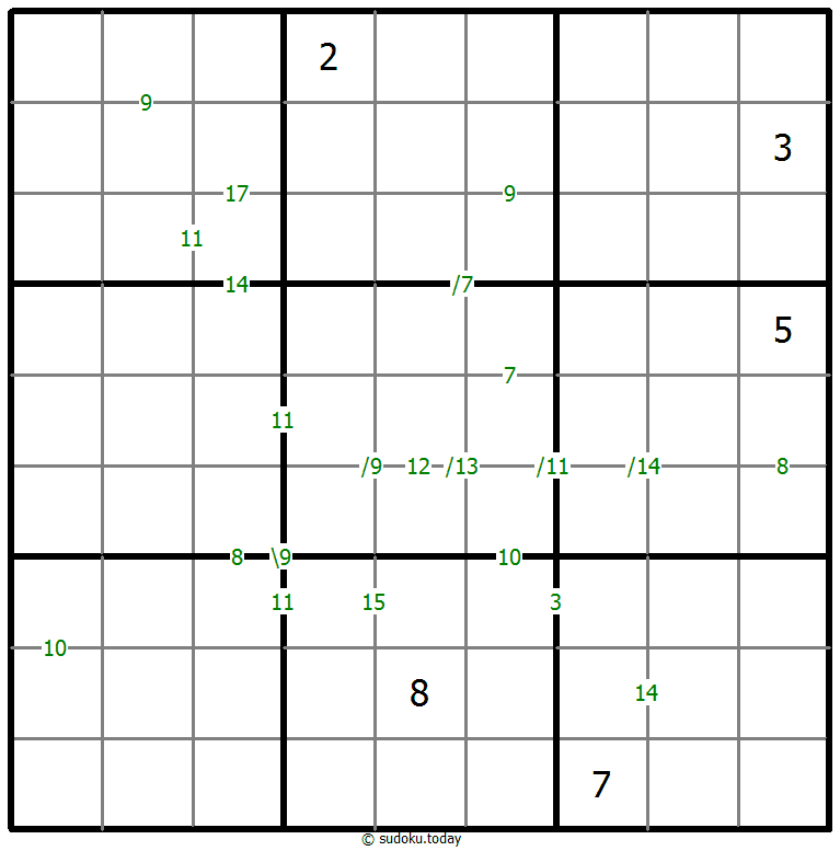 Sudoku de suma #59481