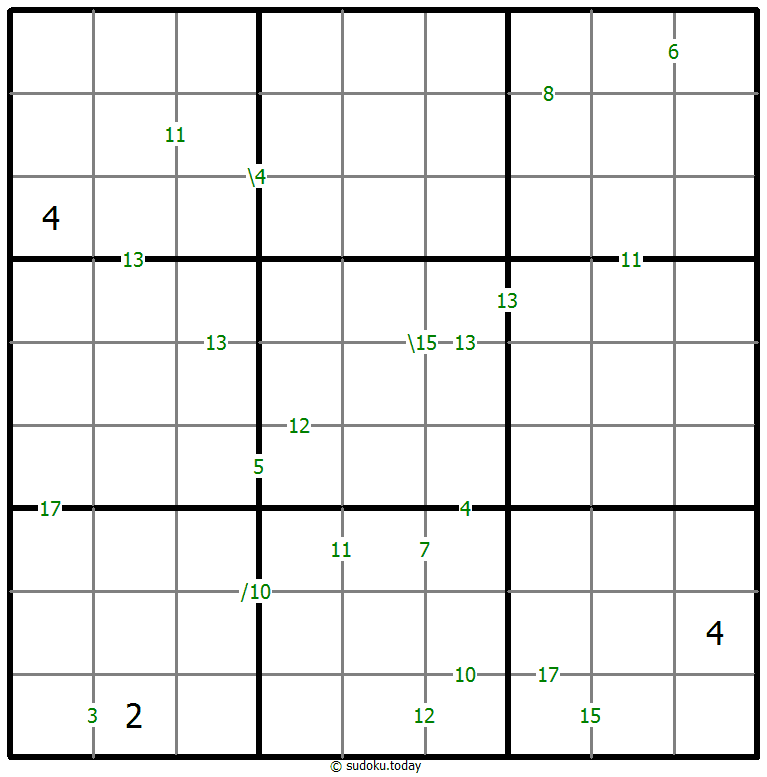 Sudoku de suma #59490