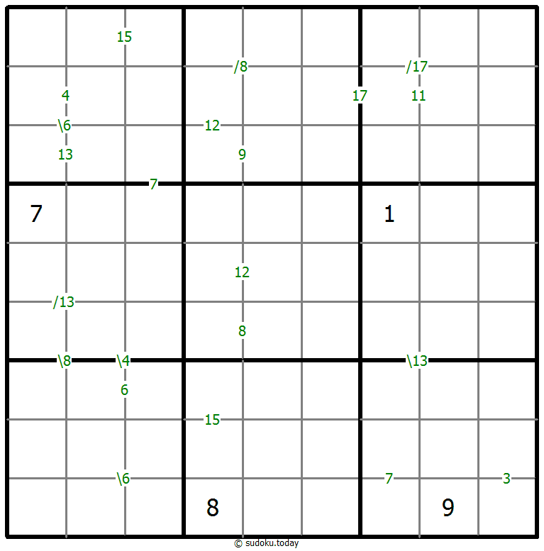 Sudoku de suma #59531