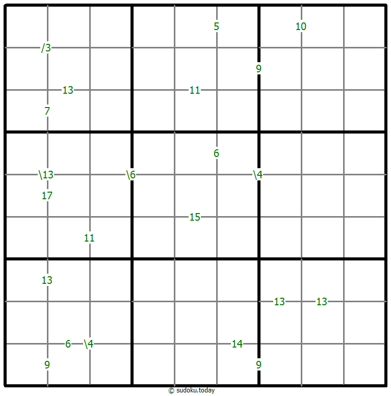 Sudoku de suma #59549