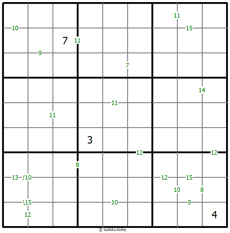 Sudoku de suma #59579