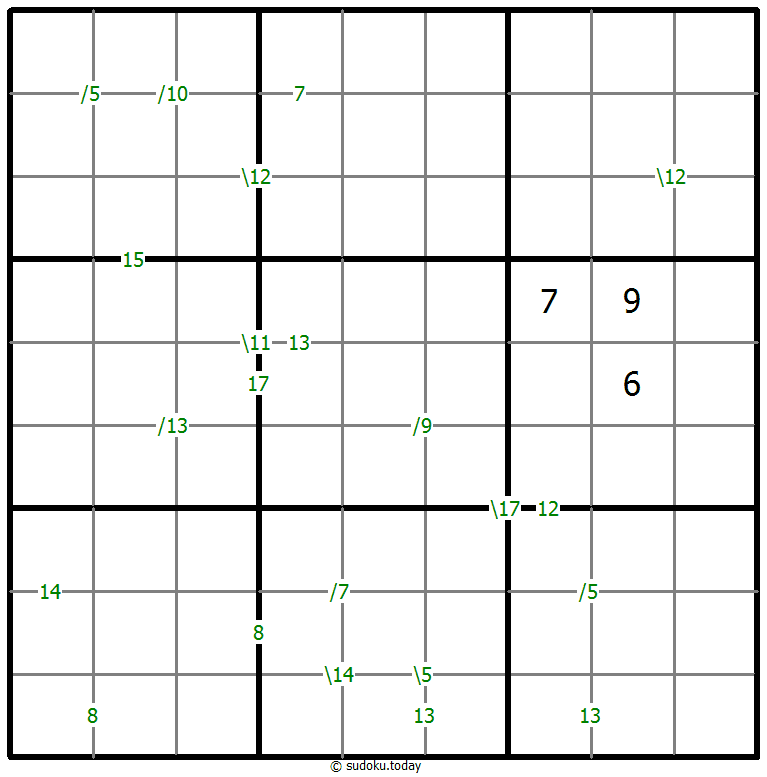 Sudoku de suma #59597
