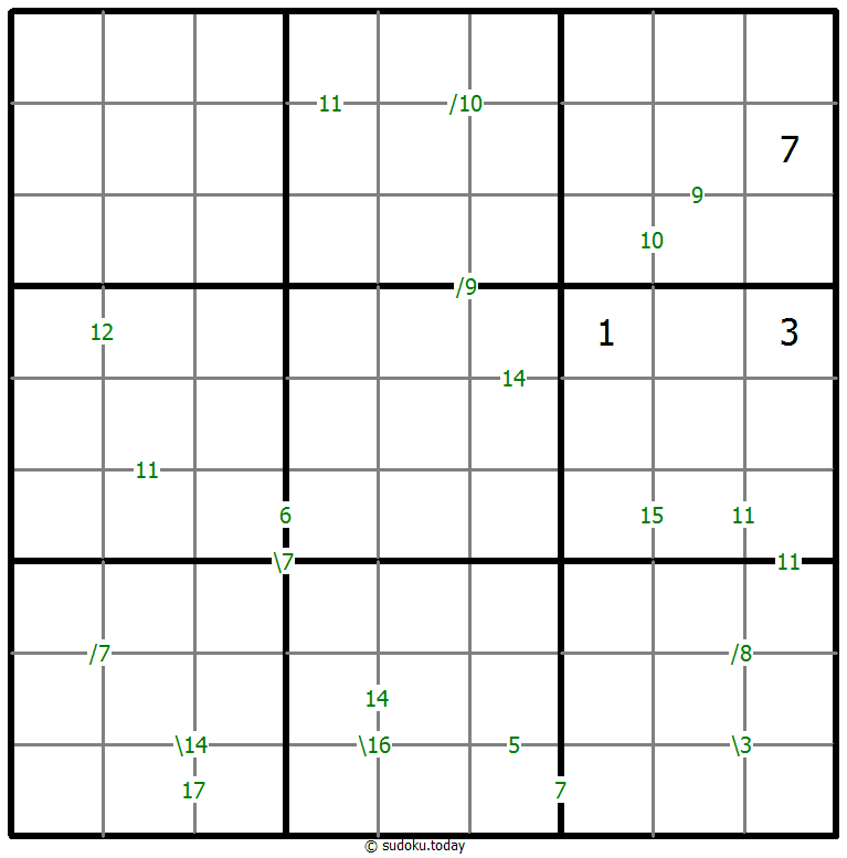 Sudoku de suma #59598
