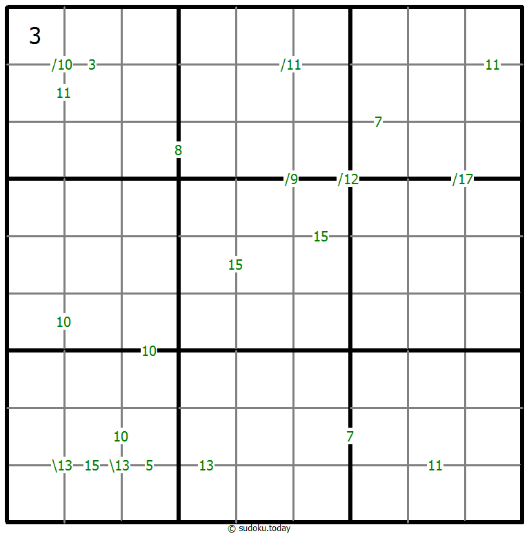 Sudoku de suma #59636