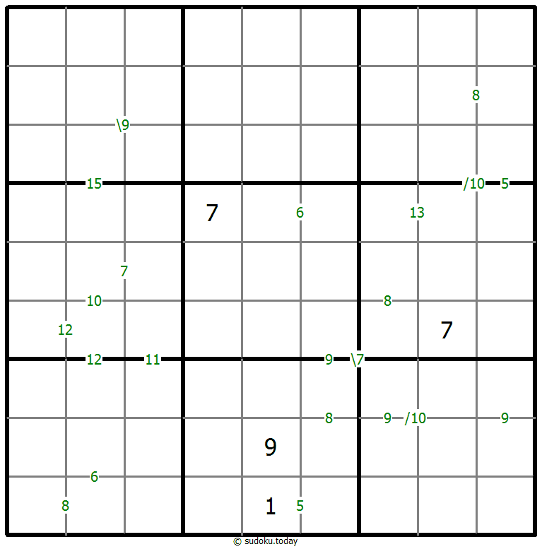Sudoku de suma #59639