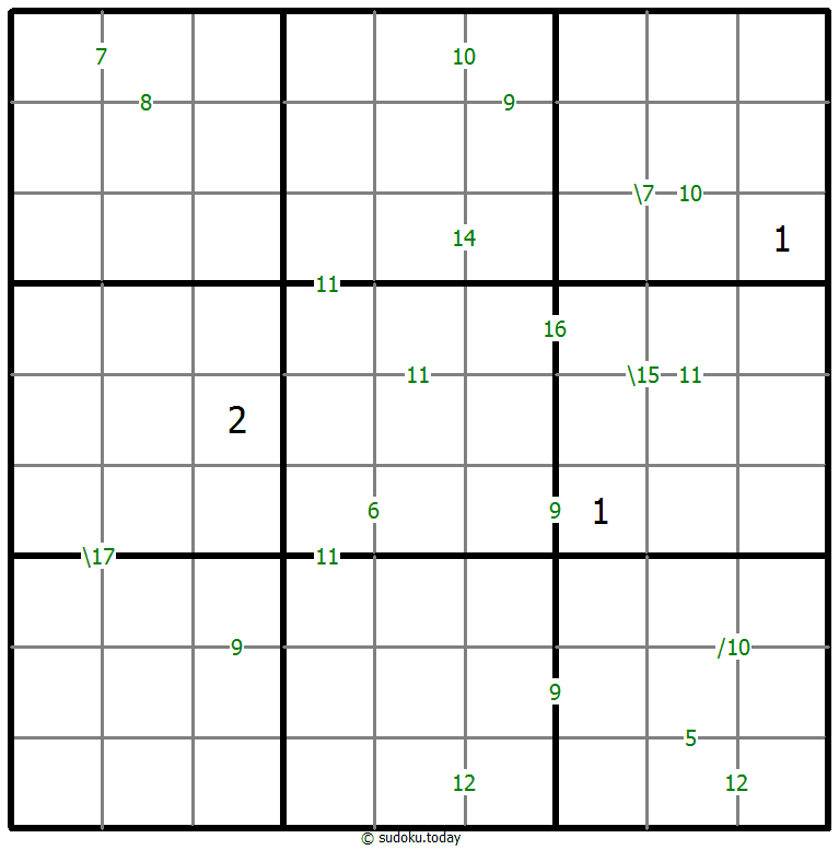 Sudoku de suma #59647