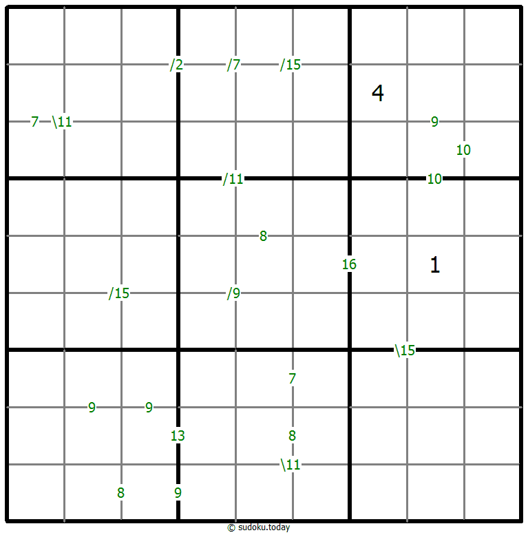 Sudoku de suma #59674