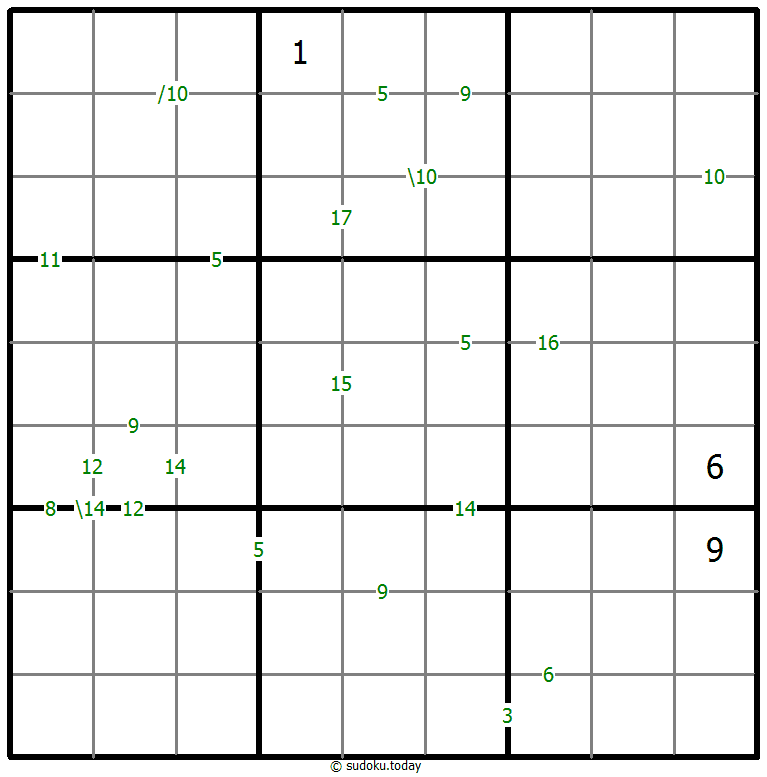 Sudoku de suma #59699