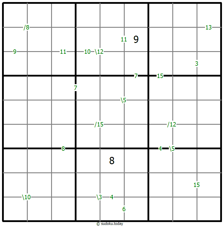 Sudoku de suma #59702