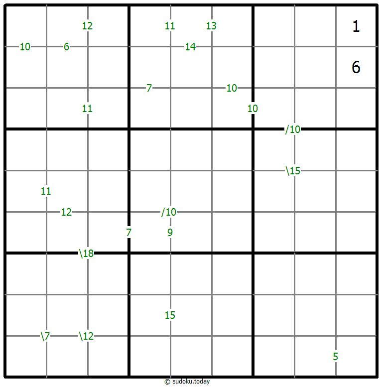 Sudoku de suma #59723