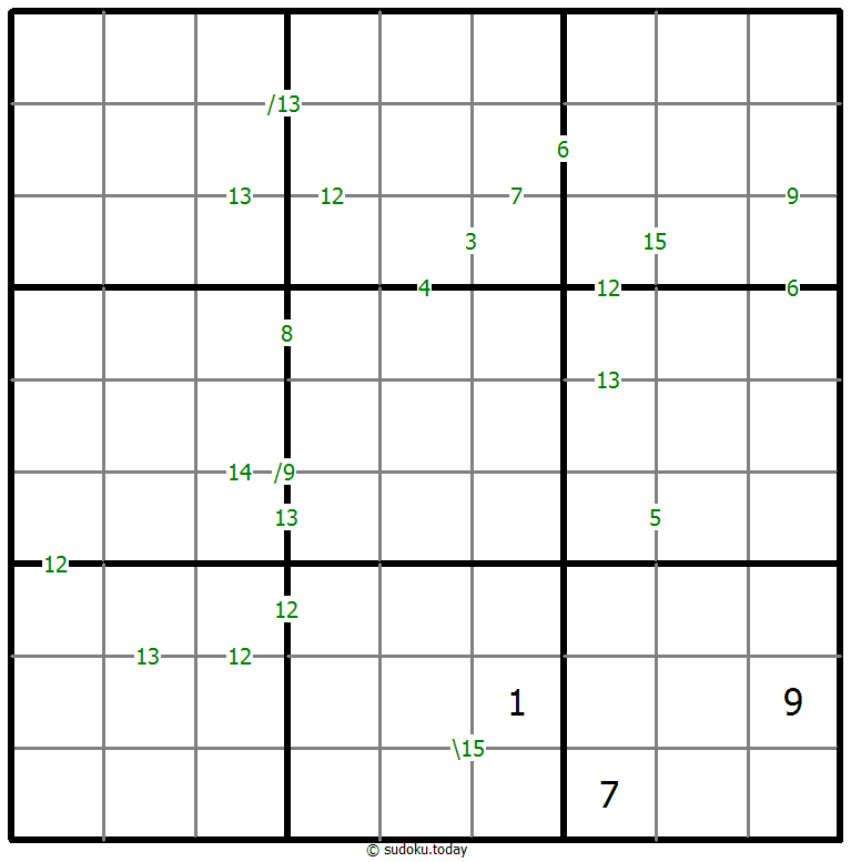 Sudoku de suma #59753
