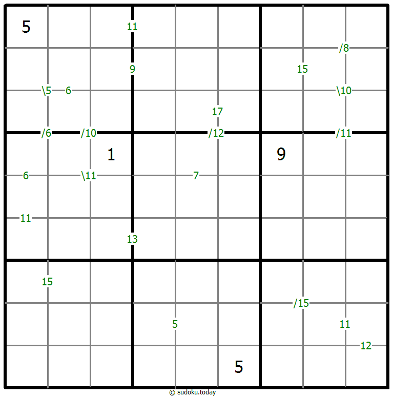 Sudoku de suma #59763
