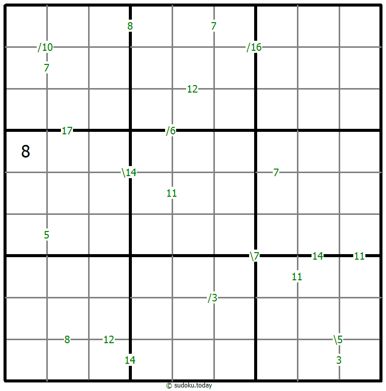 Sudoku de suma #59768