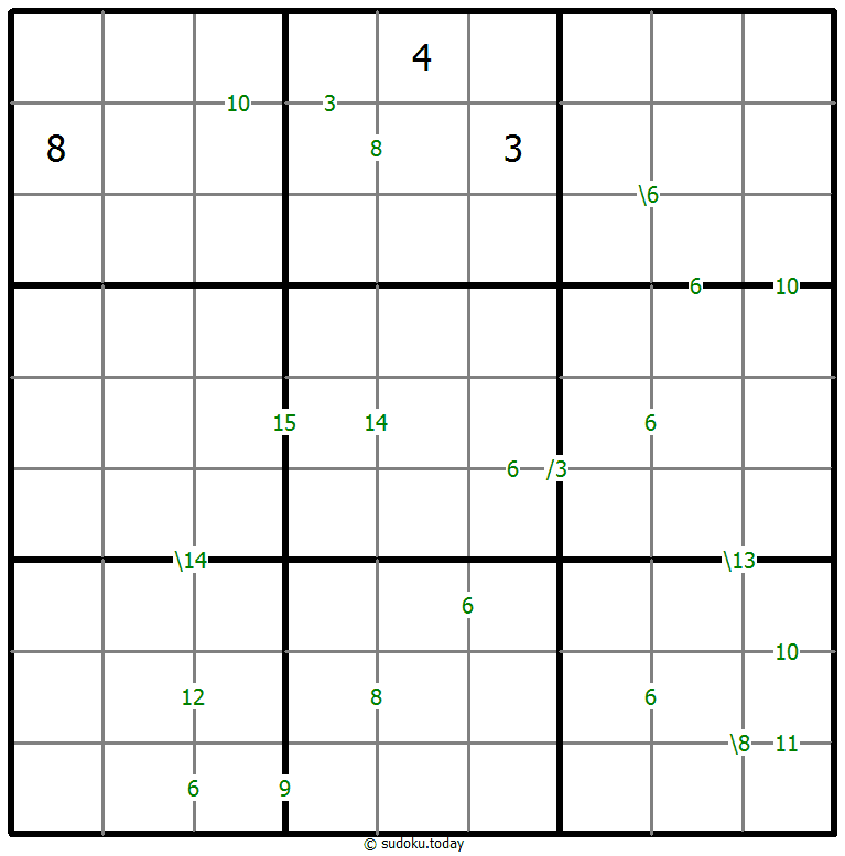 Sudoku de suma #59779
