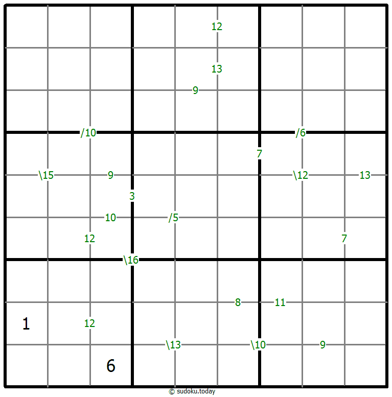 Sudoku de suma #59782