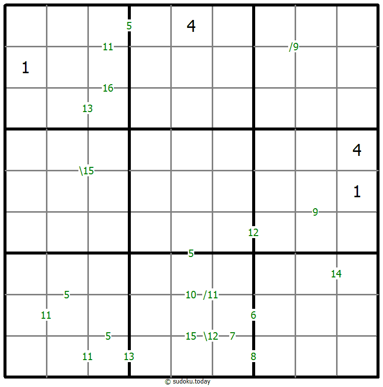 Sudoku de suma #59787