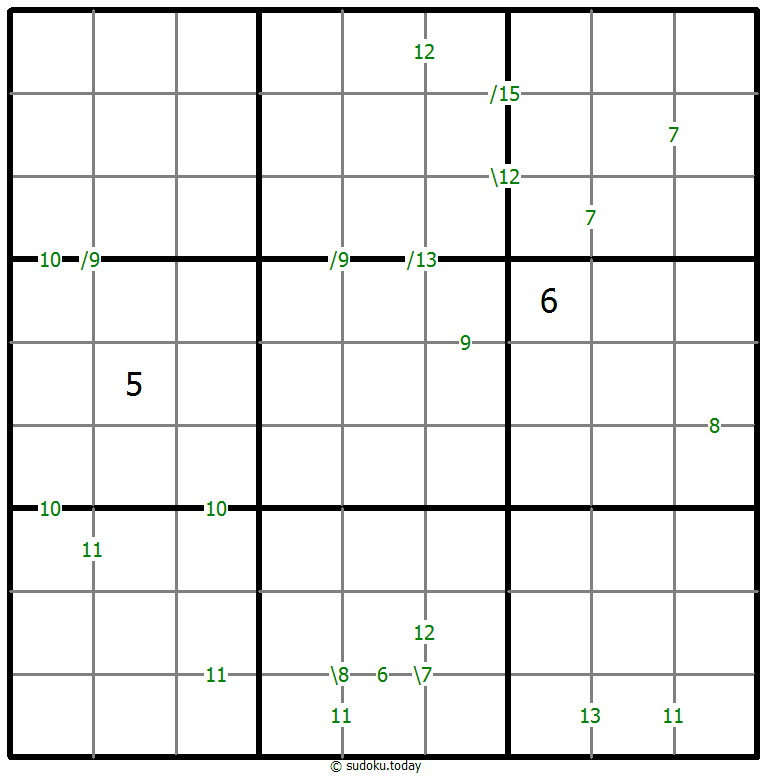 Sudoku de suma #59792
