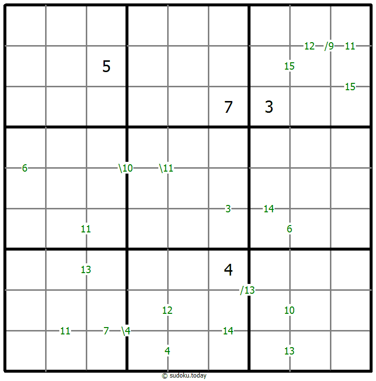 Sudoku de suma #59836