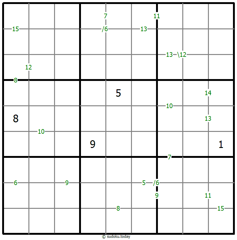 Sudoku de suma #59860