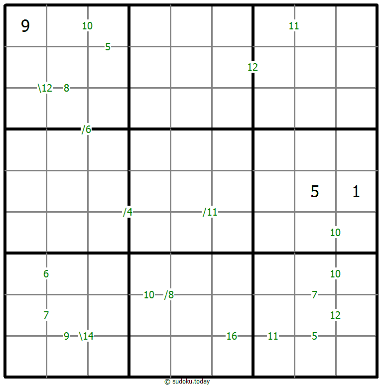 Sudoku de suma