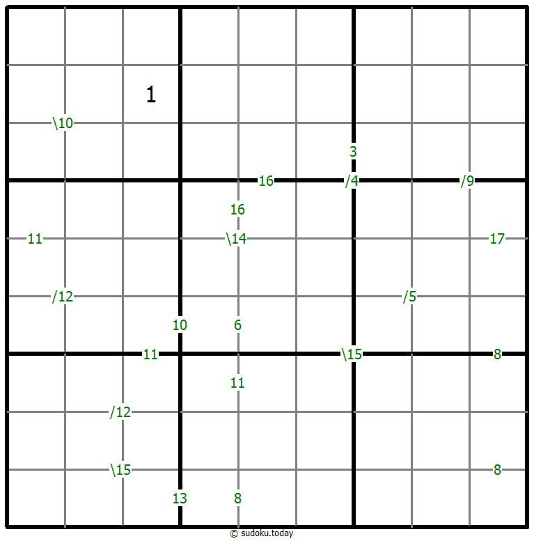 Sudoku de suma #59901