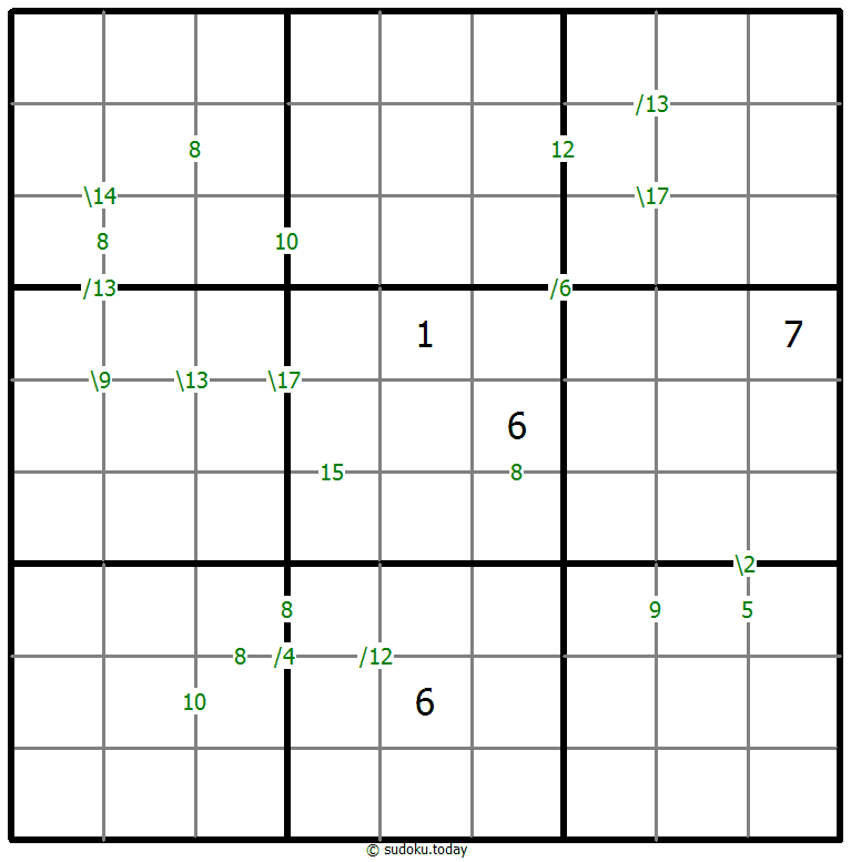 Sudoku de suma #59917