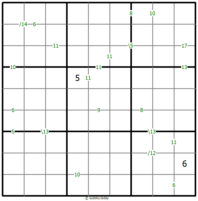 Sudoku de suma #59929