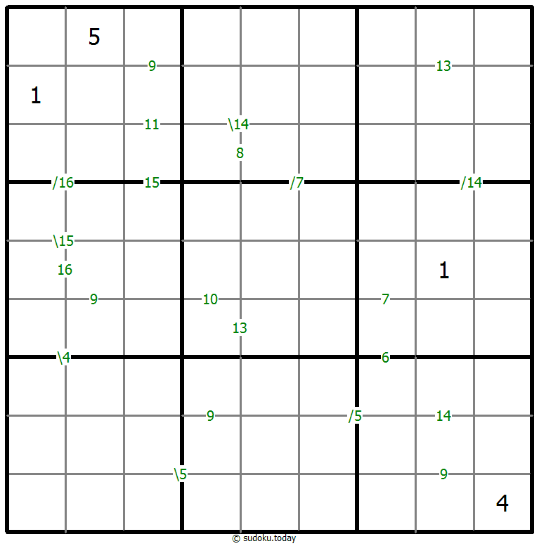 Sudoku de suma #59936