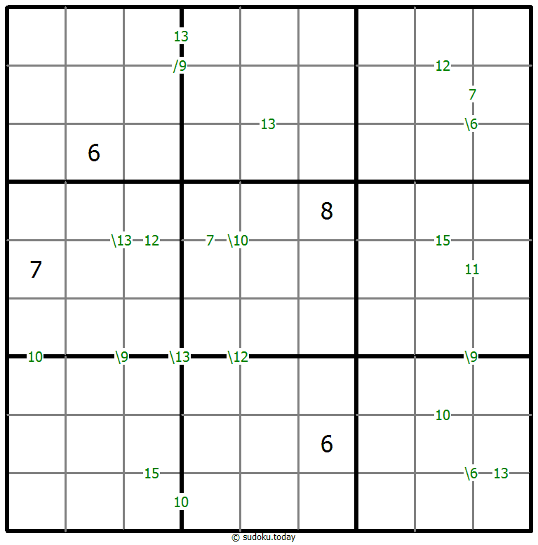 Sudoku de suma #59967