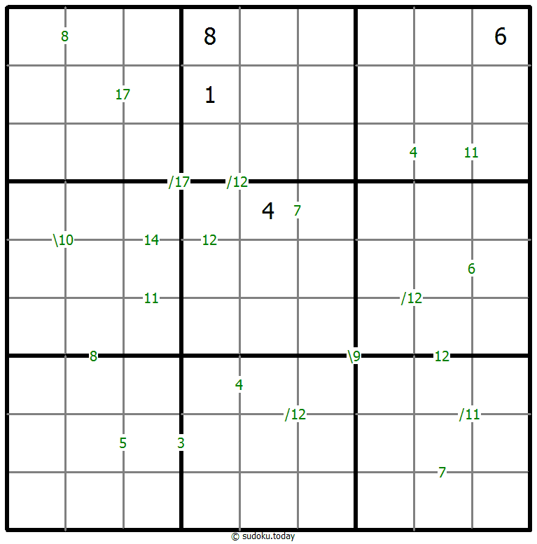 Sudoku de suma #59972