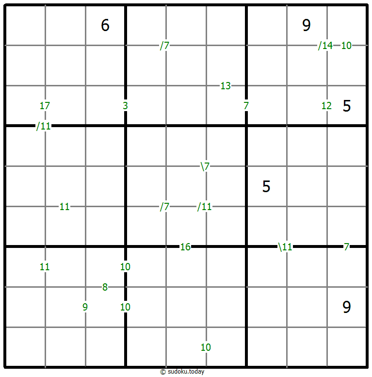 Sudoku de suma #59983
